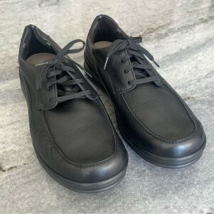 Men's SaS Black Lace-Up Comfort Walking Leather Shoes 13 WWW